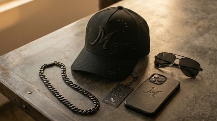 31 Hats Mago Total Black
