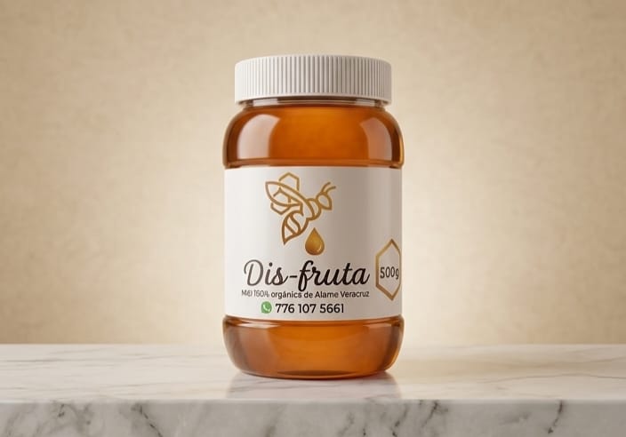 Miel 100% Orgánica Dis-Fruta 500ml