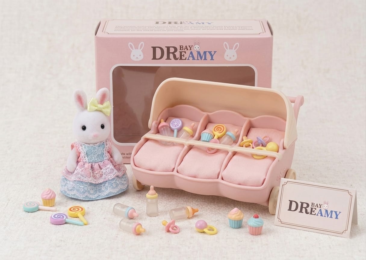 Set de Juguete Dreamy Bay: Conejita con Diorama
